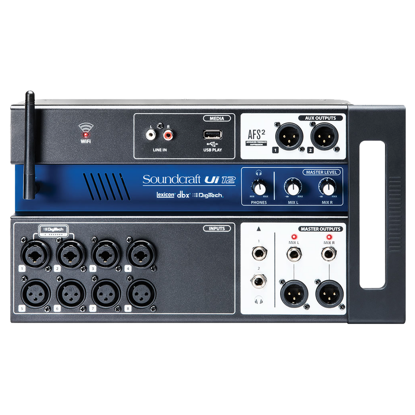 Soundcraft Ui12 digitalt mixerbord