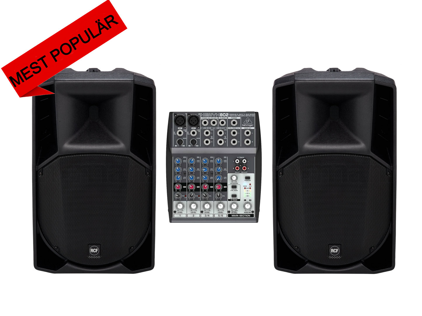 Ljudpaket "M" 80-100 pers