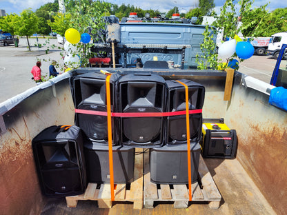 Ljud till studentflak"XL" 8800W